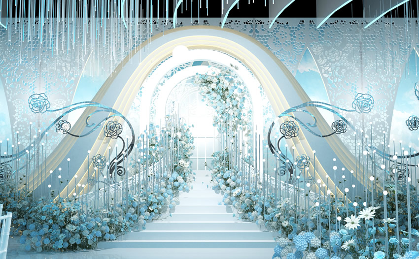 昌江釡香烙馍村水晶厅效果展示